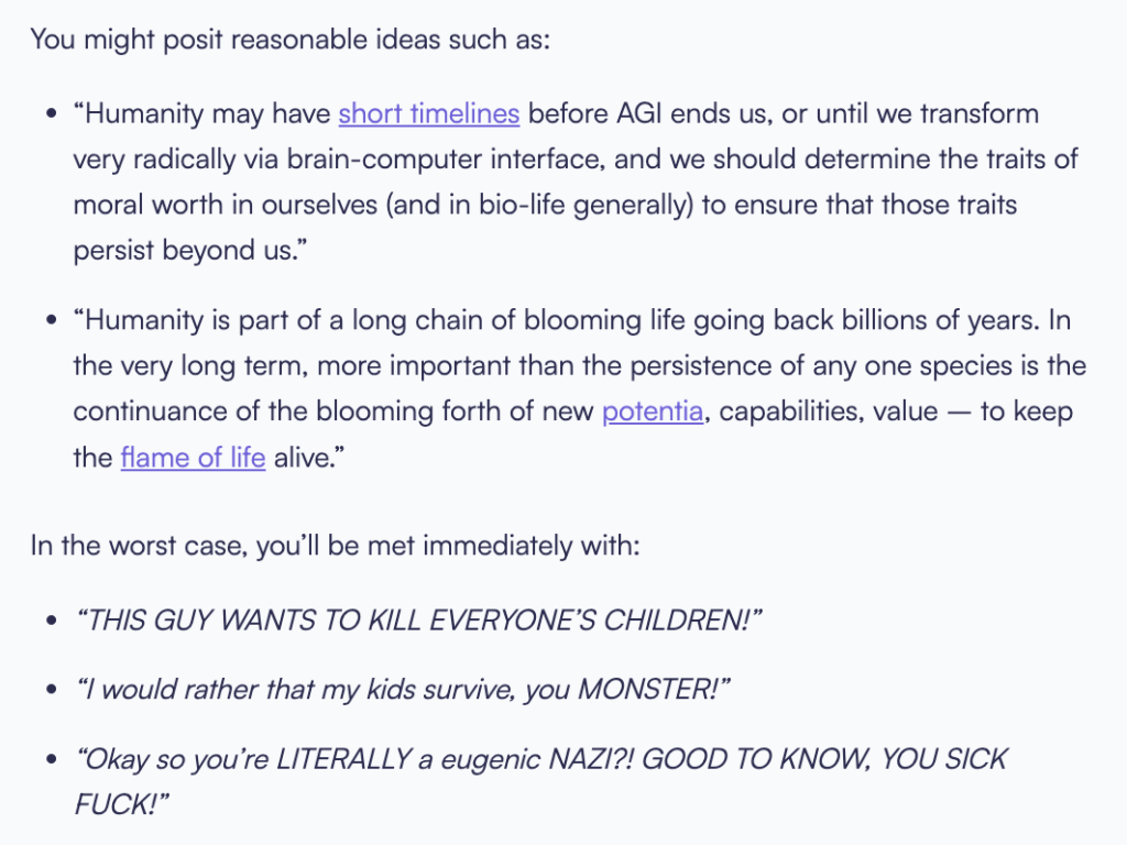 You might posit reasonable ideas such as: