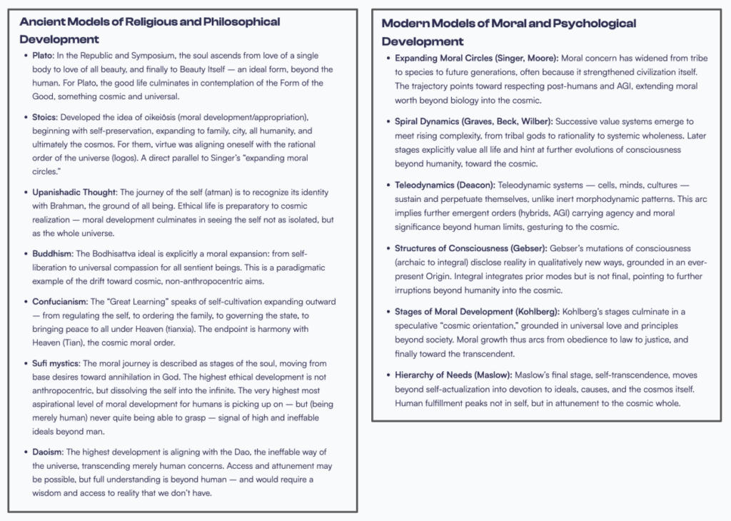 Ancient Models of Religious and Philosophical Development